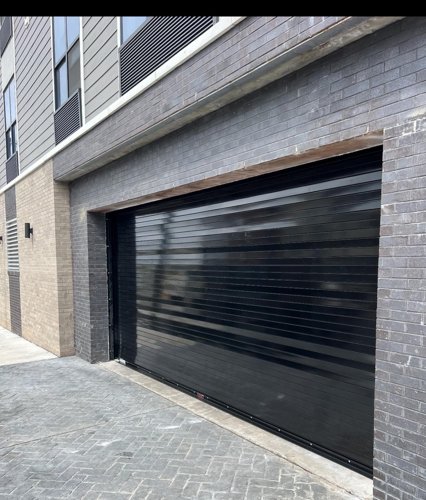 Rolling gate installed by NJ Garage in Bayonne, NJ